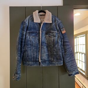 Polo Ralph Lauren Fleece Lined Denim Trucker Jacket